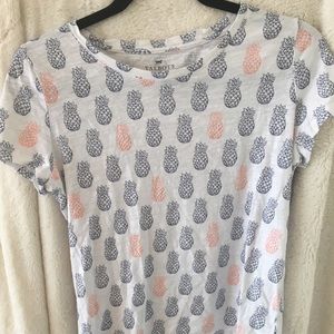 Pineapple Talbots t shirt